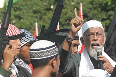 زعيم مجلس المجاهدين أبو بكر باعشير