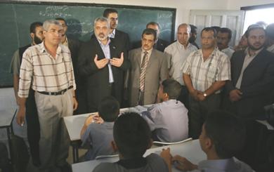 رئيس الوزراء الفلسطيني اسماعيل هنية