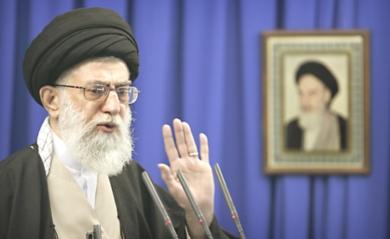 المرشد الاعلى للثورة الايرانية آية الله علي خامنئي