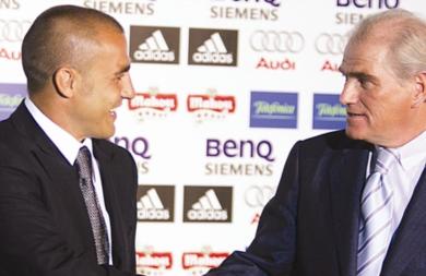كالديرون رئيس نادي ريال مدريد شن هجوما على لاعبي ومشجعي الفريق كالديرون رئيس نادي ريال مدريد شن هجوما على لاعبي ومشجعي الفريق