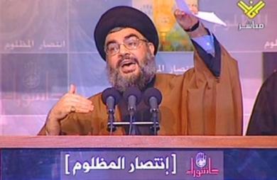 الامين العام لحزب الله الشيعي اللبناني حسن نصرالله