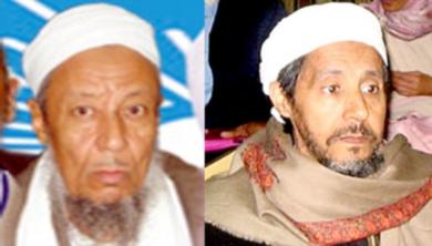 من اليمين عبدالوهاب الآنسي ومحمد عجلان من اليمين عبدالوهاب الآنسي ومحمد عجلان