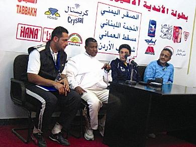 المدربان في المؤتمر الصحفي بعد المباراة المدربان في المؤتمر الصحفي بعد المباراة