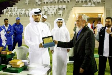 تكريم الاتحادين الآسيوي والقطري تكريم الاتحادين الآسيوي والقطري