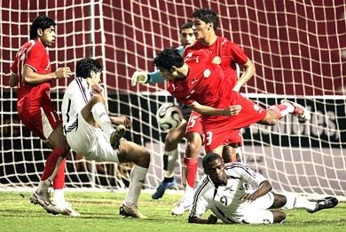 من مباراة البحرين وقطر من مباراة البحرين وقطر