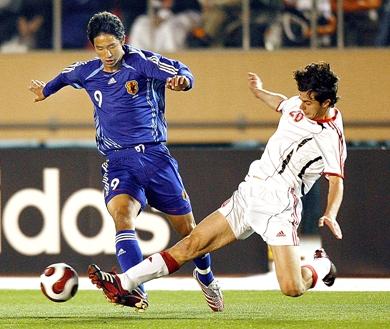 من مباراة سوريا واليابان من مباراة سوريا واليابان