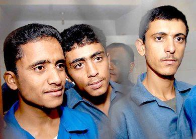 المتهمان راجح محمد (يمين) وأحمد حيدرة (يسار) في المحكمة أمس المتهمان راجح محمد (يمين) وأحمد حيدرة (يسار) في المحكمة أمس