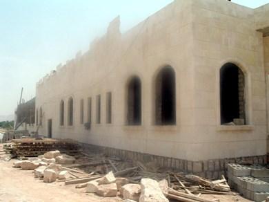 الجهة الغربية للصالة الرياضية المغطاة بسيئون الجهة الغربية للصالة الرياضية المغطاة بسيئون
