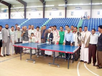 اثناء تكريم البطل الفائز اثناء تكريم البطل الفائز