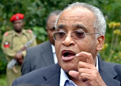 الموفد الخاص للاتحاد الافريقي الى السودان التنزاني سالم احمد سالم