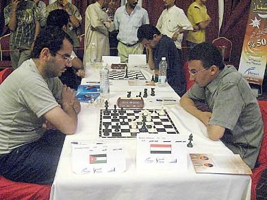 اليمني بشير القديمي مع الأردني مهند فرحات اليمني بشير القديمي مع الأردني مهند فرحات