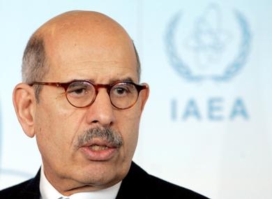 البرادعي المدير العام للوكالة الدولية للطاقة الذرية