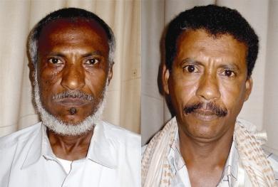 من اليمين عارف احمد كعامس وعلي محبوب سيف من اليمين عارف احمد كعامس وعلي محبوب سيف