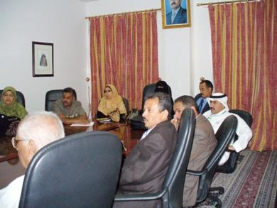 اثناء انعقاد  المائدة المستديرة