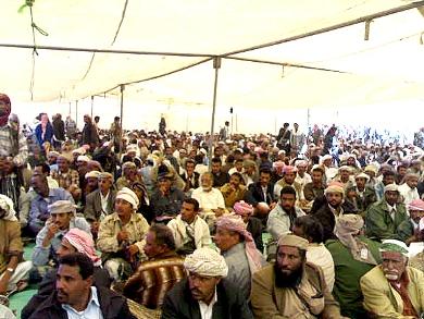 جانب من الحاضرين التجمع جانب من الحاضرين التجمع