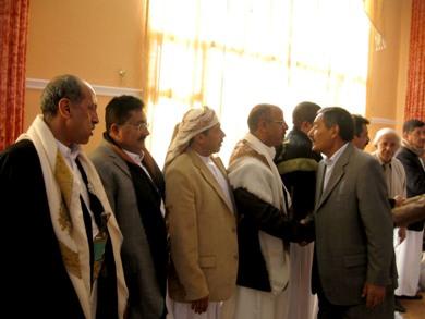 القطاع الخاص بأمانة العاصمة يستقبل المعزين القطاع الخاص بأمانة العاصمة يستقبل المعزين