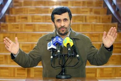 الرئيس الايراني محمود أحمدي نجاد