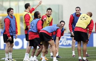 استعدادات مانشستر يونايتد استعدادات مانشستر يونايتد