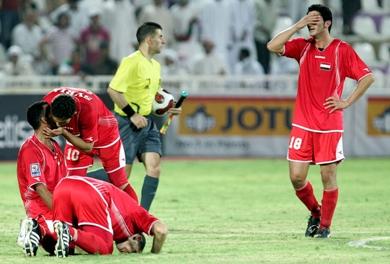 لاعبو سوريا غير مصدقين انهم لم يتأهلوا