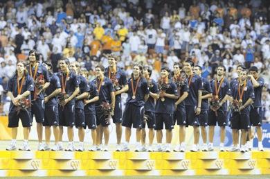 منتخب الأرجنتين حافظ على ذهبيته