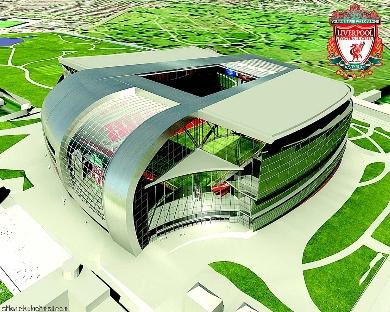 تصميم للملعب الجديد لليفربول المقرر إنشاءه تصميم للملعب الجديد لليفربول المقرر إنشاءه