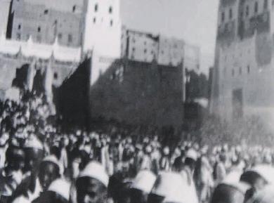 ساحة الحصن في العيد عام 1937 ساحة الحصن في العيد عام 1937