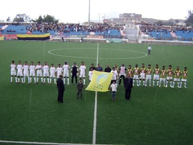 لأول مرة تبدأ مباراة في الدوري اليمني بالنشيد الوطني لأول مرة تبدأ مباراة في الدوري اليمني بالنشيد الوطني