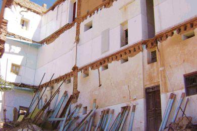 منزل متضرر في الجحيل انهار كاملا منزل متضرر في الجحيل انهار كاملا