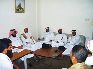 الوفد السعودي في رئاسة جامعة الأحقاف الوفد السعودي في رئاسة جامعة الأحقاف