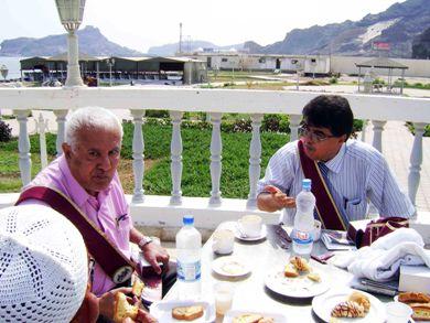 لحظات حوار بين المكرمين لحظات حوار بين المكرمين