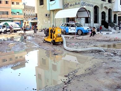 عملية شفط مياه المجاري غير مجدية عملية شفط مياه المجاري غير مجدية