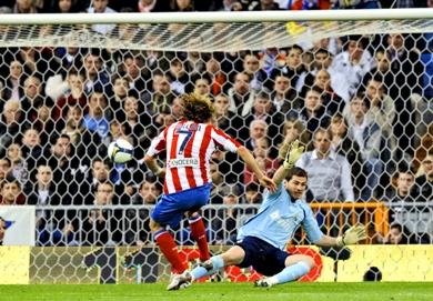 أتلتيكو مدريد نجح في إيقاف الفوز المتتالي للريال أتلتيكو مدريد نجح في إيقاف الفوز المتتالي للريال