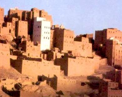 العمارة الطينية في حضرموت العمارة الطينية في حضرموت