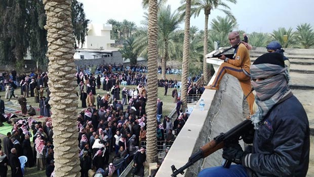 مسلحو "الدولة الإسلامية في العراق والشام" في الموصل