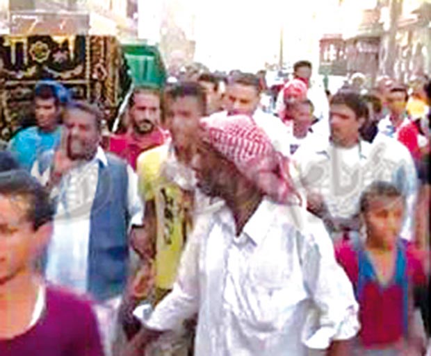 جنازة شيماء