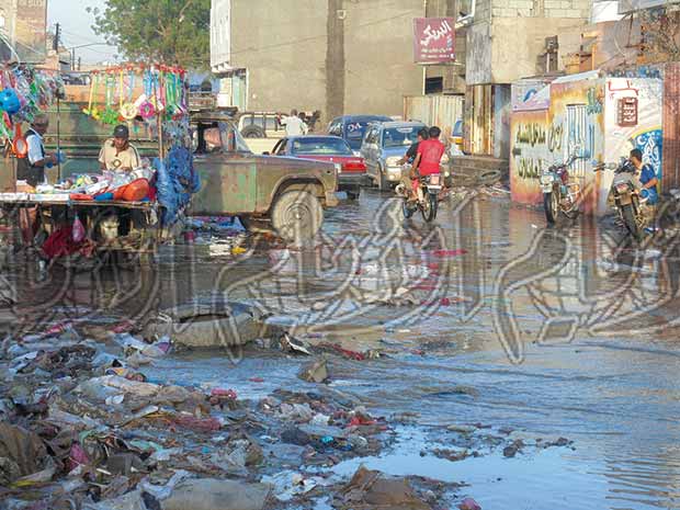مياه الأمطار ومياه المجاري جنبا إلى جنب مياه الأمطار ومياه المجاري جنبا إلى جنب