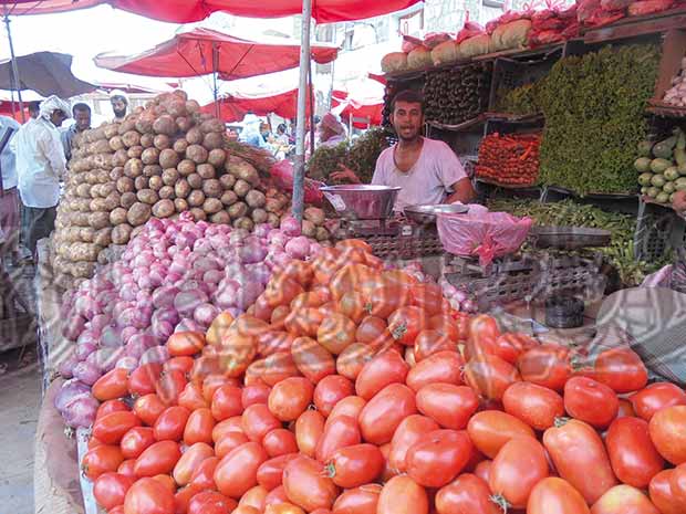 الخضروات أسعار نار قبل العيد الخضروات أسعار نار قبل العيد