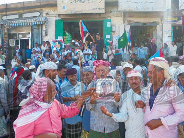فعاليات الحراك في الضالع