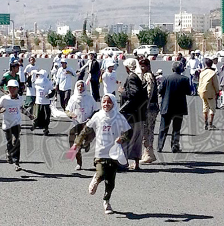مشهد من الفعالية في مجال حقوق الطفل مشهد من الفعالية في مجال حقوق الطفل
