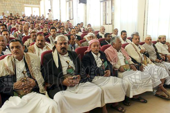 جانب من الحضور في اللقاء