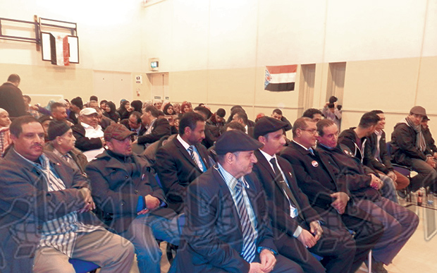 جانب من الحضور في الفعالية جانب من الحضور في الفعالية