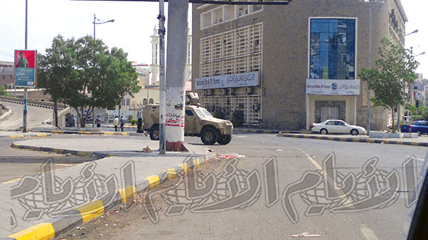 انتشار للمدرعات قبيل اغتيال الجنيدي انتشار للمدرعات قبيل اغتيال الجنيدي