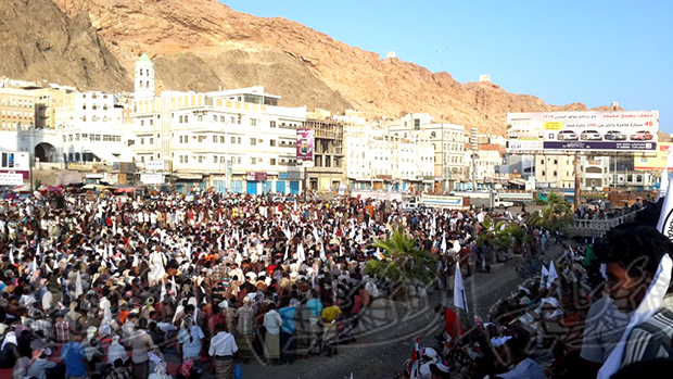شهد المهرجان مشاركة واسعة من قبل أبناء حضرموت شهد المهرجان مشاركة واسعة من قبل أبناء حضرموت