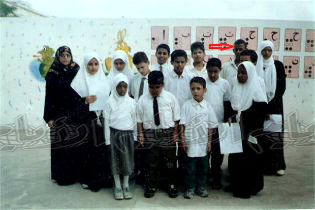 أمين المغني  أيام الدراسة في معهد النور