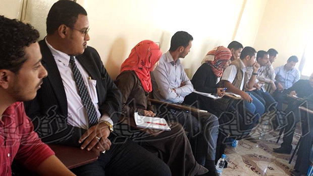 جانب من اللقاء جانب من اللقاء