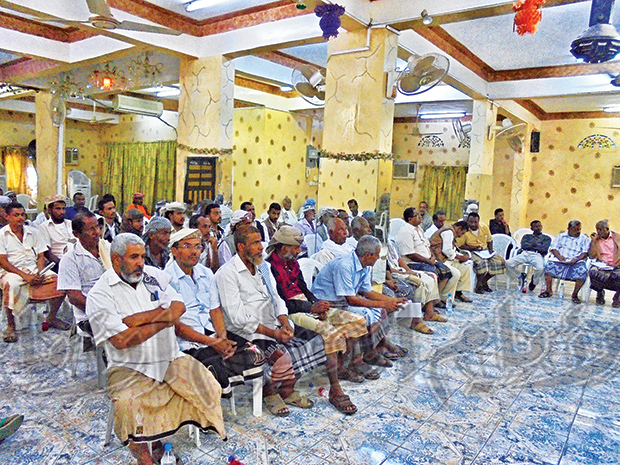 جانب من الحضور جانب من الحضور
