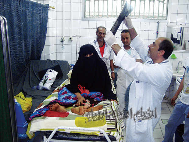 معاينه في قسم الطوارئ معاينه في قسم الطوارئ