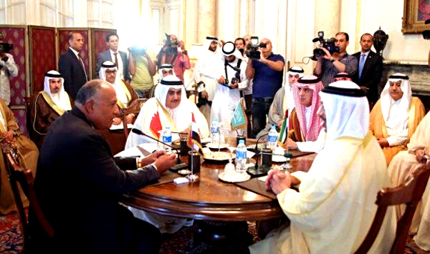 الدول الأربع المقاطعة لقطر الدول الأربع المقاطعة لقطر