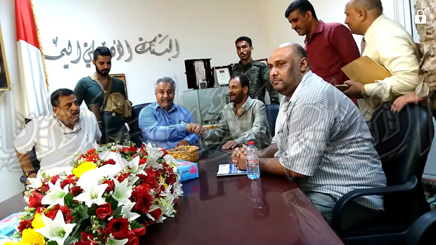 جانب من اللقاء جانب من اللقاء