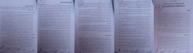 التقرير التقرير